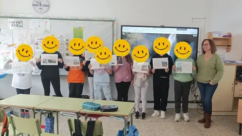 O proxecto un mar de mulleres no CEIP O PIndo Merche Diaz Mayan