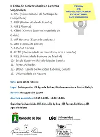 Feira de Universidades en Cee