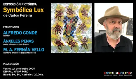 TARXETA INAUGURACIÓN Carlos Pereira