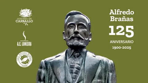 Homenaxe a Alfredo Brañas en Carballo