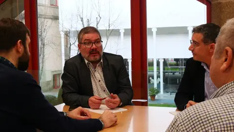 O deputado do BNG Oscar Insua