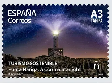 Selo Correos Turismo Sostenible Punta Nariga