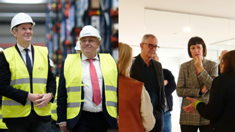 Rueda e Ponton nos poligonos de Bergantinos