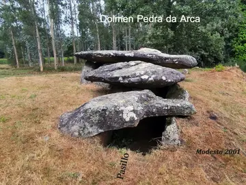 Dolmen Pedra da Arca Regoelle Dumbria-Foto-Modesto