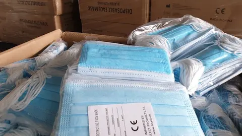 Mascarillas da pandemia