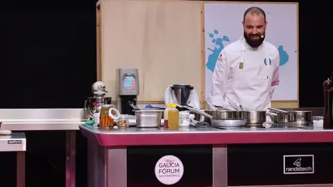 Alberto Cruz no Forum Gastronomico de Coruna