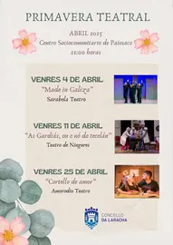 Primavera Teatral Laracha 2025