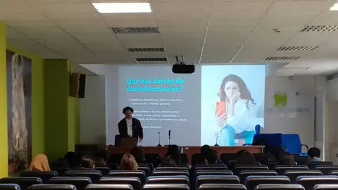 Colexio de Xornalistas no iES Terra do Xallas