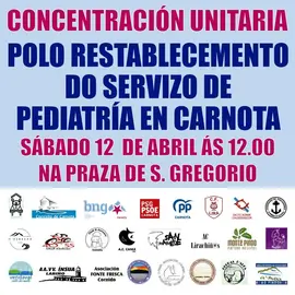 Concentración pediatría Carnota