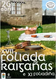 Foliada das Raiganas 2025 cartel