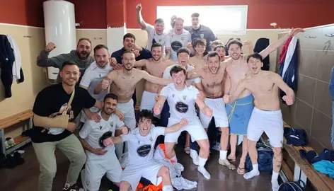 Soneira celebrando a vitoria