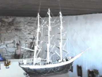 A Capela dos Remedios de Muros e a súa fragata