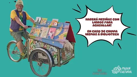 Anxo Moure polo Dia do Libro en Muxia