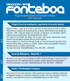 EFA Fonteboa Programa Abril 2025