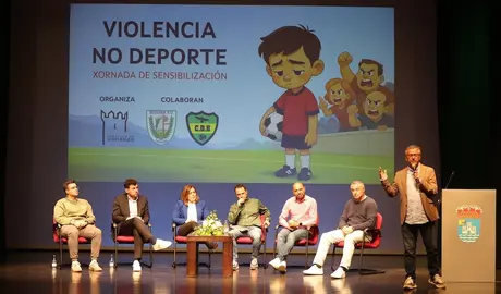 Vimianzo charla violencia futbol base