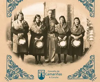 CARTEL LETRAS Galegas  CAMARIÑAS