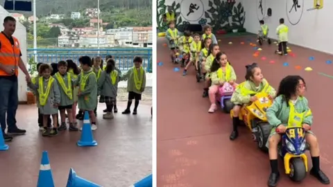 Xornada de seguridade vial no CPR Manuela Rial