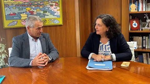 Belen do Campo con Pepe Buiturion do PP Corcubion