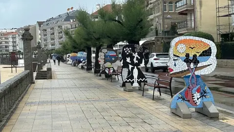 Os murais de Lar volven a Sanxenxo