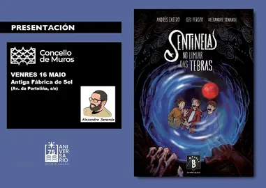 Alex Senande en Muros con Galaxia