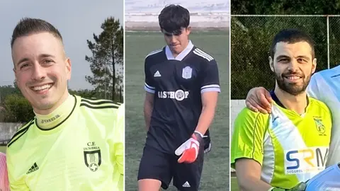 Anxo Rodri e Guille porteiros menos batidos Pombo Ligas da Costa 2025