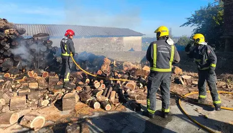 Incendio Santa Comba