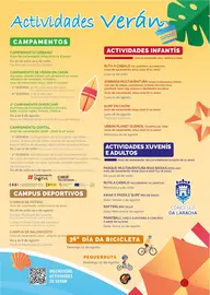 Cartel programa veran 2025 Laracha