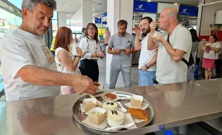 Degustacions no Mercado de Carballo