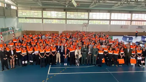 Proteccion Civil da provincia da Coruna en Baio