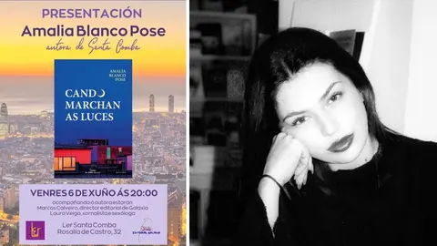 Amalia Blanco preseta Cando marchan as luces en Santa Comba