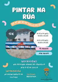 Cartel Pintar na RUA MALPIca