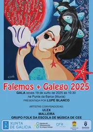 cartel falemos galego 2025 TRZ