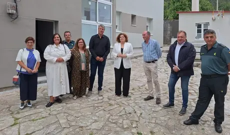 Cuartel Garda Civil Corcubion visita