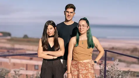 Nuria Espasandin Sergio Casal e Laura Veiga