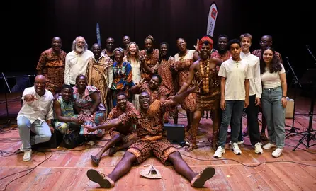 Grupo Egueire Eburnie en Vigo-Foto-Victor Hugo