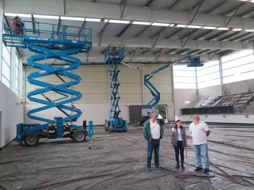 2025.07.17.- Obradoiro de emprego no pavillón do IES Agra de Leborís