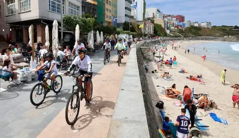 Dia da Bici en Malpica