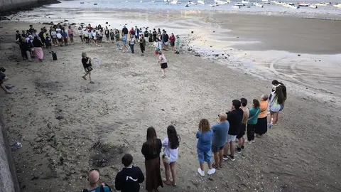 Ensaio do Desembarco do Mercado Medieval de Corcubion 2025