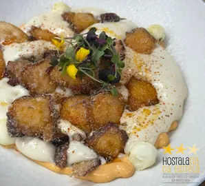 Receita de polbo crocante do Pepe do Coxo-Ria da Estrela