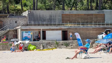Chiringuito de Balares pechado