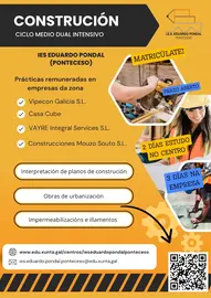 Ciclo Medio de Construcion no IES Ponteceso