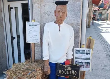 O Roquino do Sabor da Aldea no Mercado Medieval de Corcubion