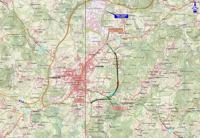 Plano da Variante de Carballo 2025