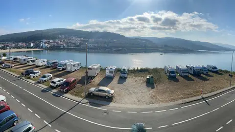 Autocaravanas en Corcubion