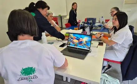 alumnado_proxecto_piloto_teleasistencia_carballo