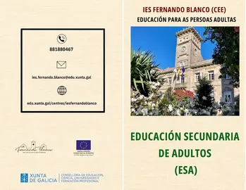 Folleto ESA IES Fernando Blanco