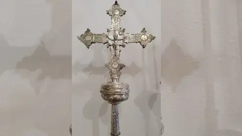 cruz procesional de Verdes do seculo XVII