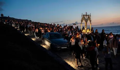 Procesion das Antorchas da Romaria da Virxe da Barca de Muxia