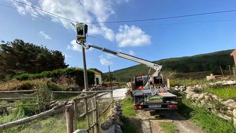 Mantemento iluminacion guindastre+