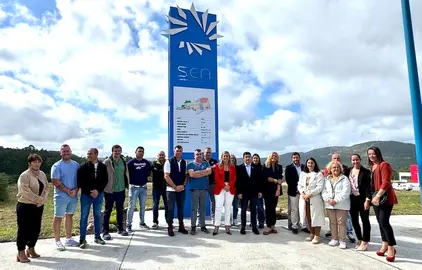 Inauguracion Monolito Poligono de Vimianzo